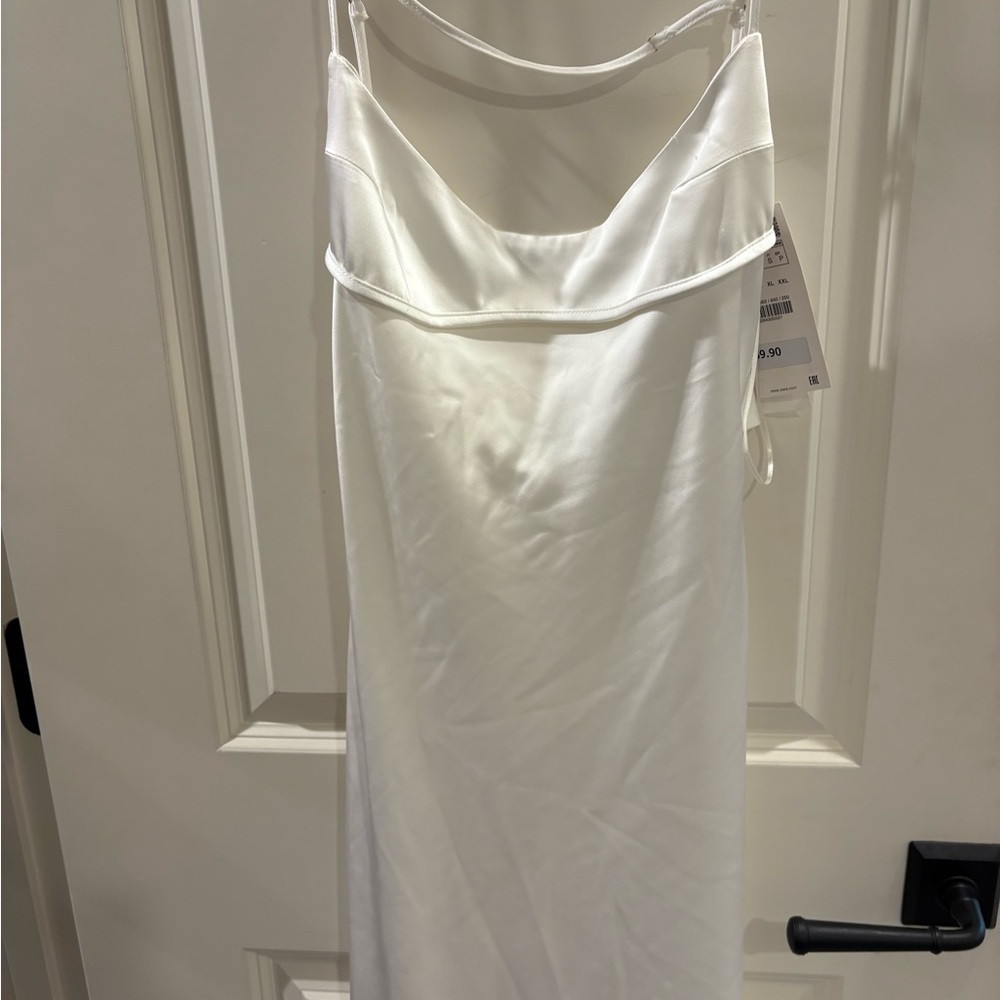 White zara Dress